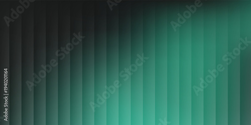 Abstract background Soft green light on dark background