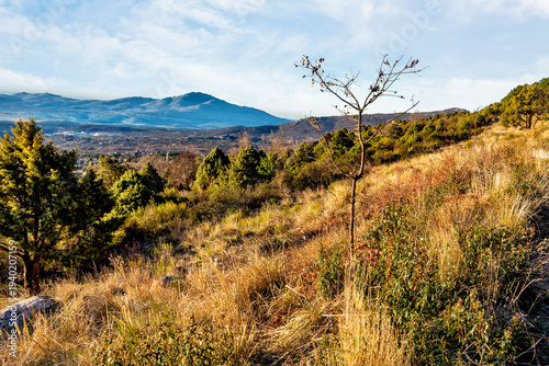 Sierra de Guadarrama desde la Cañada Real Segoviana