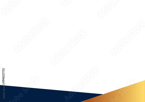 Free Download Abstract Geometric certificate background vector design  with Blue and Gold Colors. - GFXLoad
