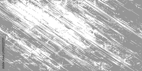 Vintage grey concrete wall texture featuring a dirty grunge background with abstract lines and a rough marble paint design on a weathered stone surface vector illustration