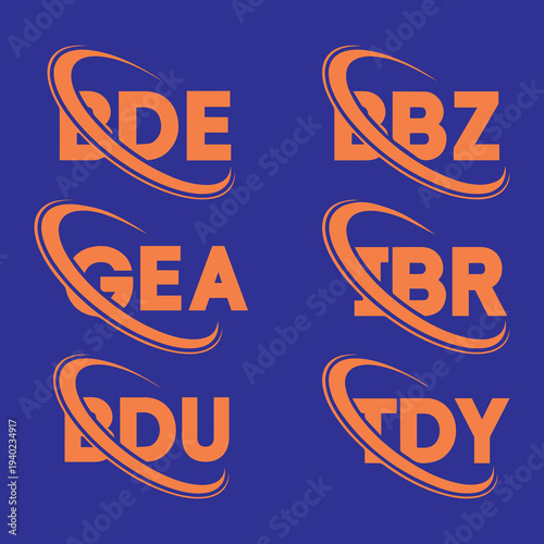 GQE BBP IBQ GQK IBW GQR BDA TDZ TDA GLE BDD GEH TDX IBD BBR GEK TDK DBE GER BDN letter logo design. Initials DBE logo linked with circle and uppercase monogram logo. DBE typography for technology.
