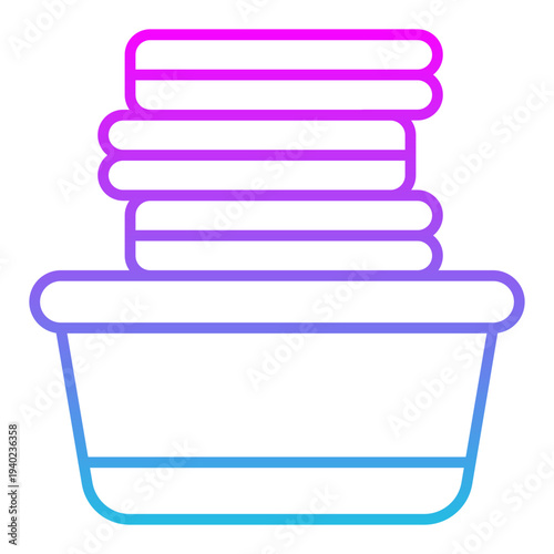 Laundry basket Icon