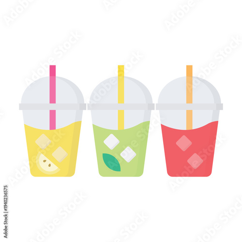 yogurt vector illustration on a white background