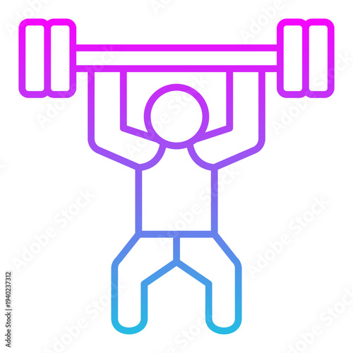 Weight lifting Icon