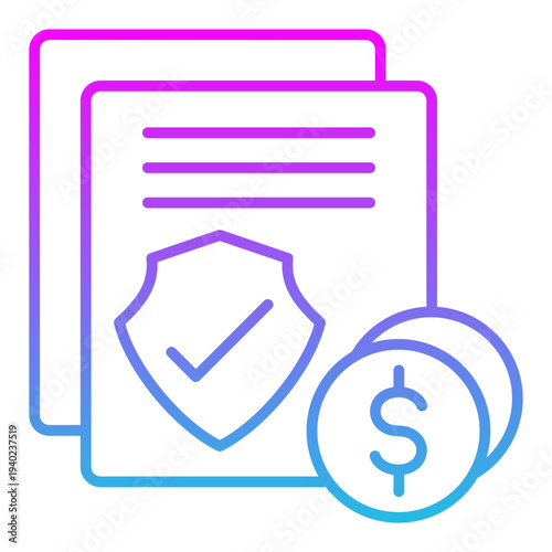 Insurance policy Icon