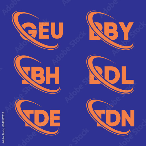 GQE BBP IBQ GQK IBW GQR BDA TDZ TDA GLE BDD GEH TDX IBD BBR GEK TDK DBE GER BDN letter logo design. Initials DBE logo linked with circle and uppercase monogram logo. DBE typography for technology.
