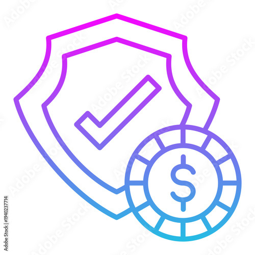 Financial protection Icon