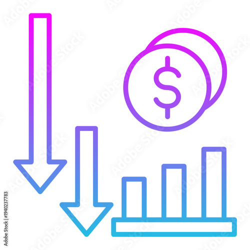 Money loss Icon