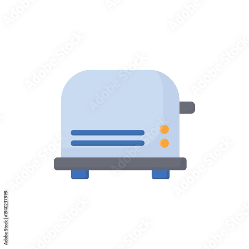 Bread toaster vector illustration on a white background