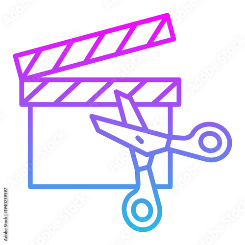 Clip editing Icon