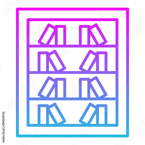 Bookshelf Icon