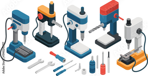 Drill, press, machine, drilling, equipment, workshop, industrial, tools, engineering, metalworking, woodworking, hardware, 