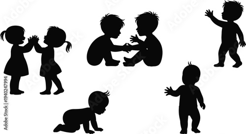 Isometric Digital Marketing Agency Team Working on Business Growth Strategy Data Analysis Social Media Management and Creative Content Development Vector Illustration