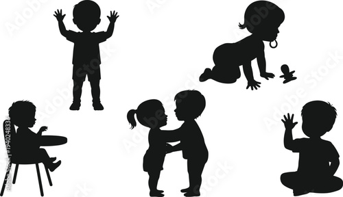 Modern business collaboration vector illustration showing professional team working together on creative project for corporate success and digital partnership concept.