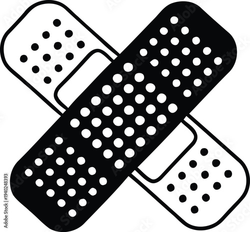 Band aid medical adhesive plaster