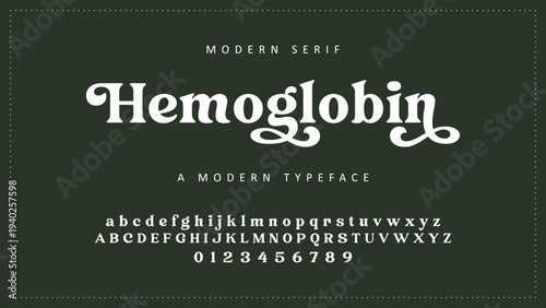 Elegant ligature alphabet letters font logo. Typography luxury classic lettering serif fonts decorative wedding vintage retro logos, design for fashion shop and brand vector illustration