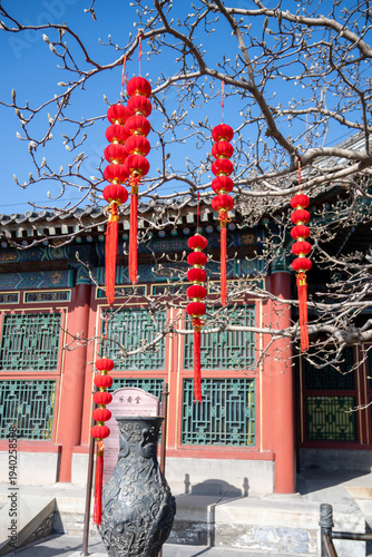 Decorations in the beijing summer palace