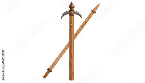 Antique Polearms - A Glimpse into Historical Weaponry and Design.