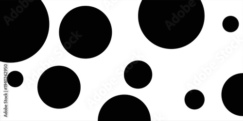 Minimalist trendy abstract polka dot pattern. Flat vector background. Perfect for screensavers, posters, cards, invitations, textiles, and modern home decor. Isolated seamless design