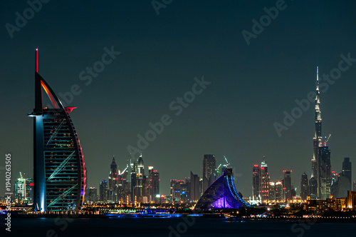 Dubai: night view