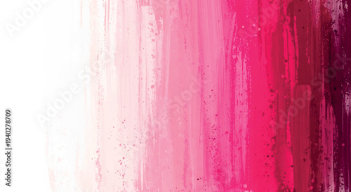 Abstract gradient background transitioning from white to vibrant shades of pink.