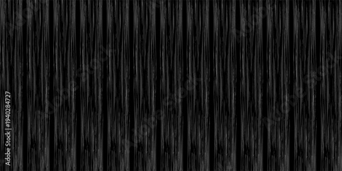 Seamless black and white wood grain texture. Hand-drawn wooden plank pattern for backgrounds, packaging, decor, or surface design.