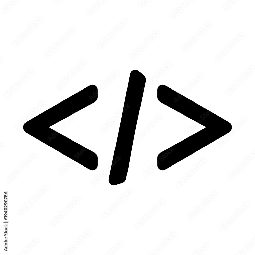 Obraz premium Code vecor icon set. Stock vector illustrator. EPS 10