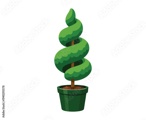 Wooden Handle Leather Stitching Awl Tool On White