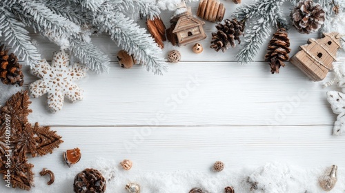 Winter Wonderland Decorative Background