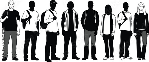 Modern professional workspace with laptop, coffee cup, succulent plant, and notebook on white desk, top view minimalist office setup for remote work productivity.