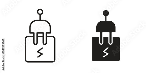 Circuit Breaker icon. modern vector symbols set