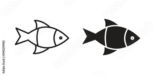Clown fish icon. modern vector symbols set