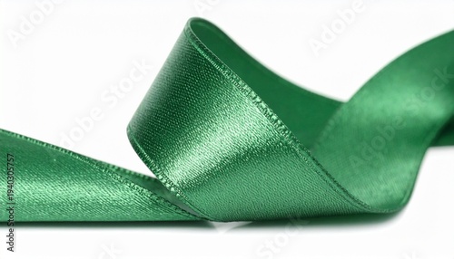 Wallpaper Mural Prompt: Green Satin Ribbon Torontodigital.ca