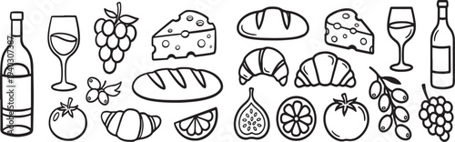 Food and drink illustrations