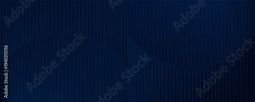 Bright navy blue dynamic abstract vector background with diagonal lines. Trendy classic color of 2021. 3d cover of business presentation banner for sale event night party. Fast moving soft shadow dots