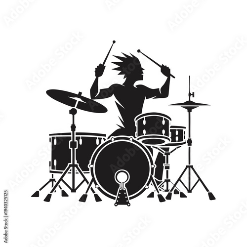 drum kit and drum