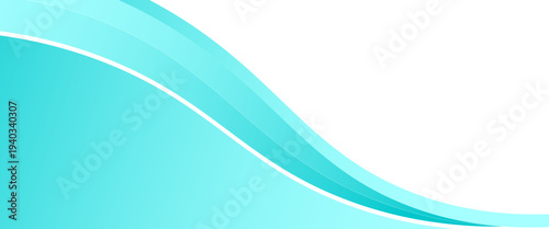 Blue and white business wave banner background. vector eps10