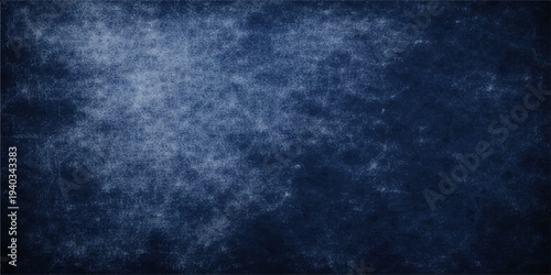 Abstract dark blue grunge sky background with stormy clouds smoky light and textured atmosphere