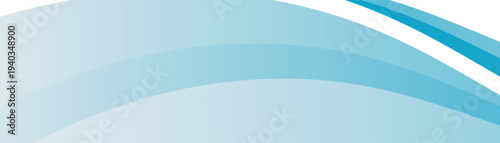 Blue Abstract Wave Banner Background With Smooth Curves and Gradient Design for Business and Web modern abstac bacground illustration