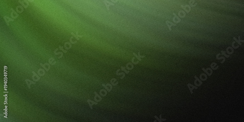 A dark green background with a lighter green gradient