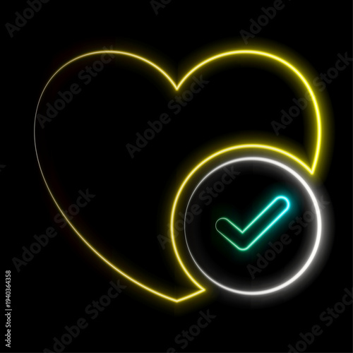 Heart gold with flashes isolated on transparent background. Light heart for holiday cards, banners, invitations. Heart-shaped gold wire glow. PNG image