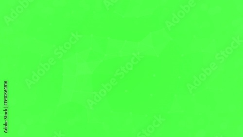 Abstract plexus network background with green screen loop