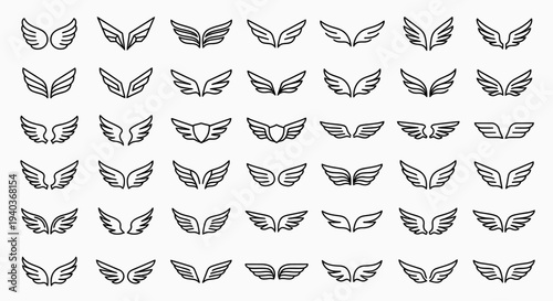 Collection of vintage hipster vector icons and silhouettes featuring a set of arrow patterns with curly moustaches, beards, glasses, and retro fashion sketches for men