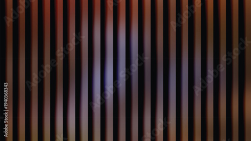 Vertical Gradient Stripes with Central Blurred Light Diffusion Over Dark Background -Background abstract pattern