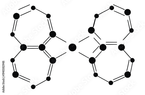 Chemical Content Icon Science Hazard Symbol Vector
