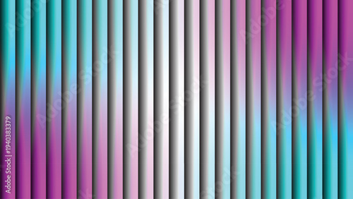 Vibrant Gradient Vertical Stripes with Cyan and Magenta Background -Background abstract pattern cyan gradient