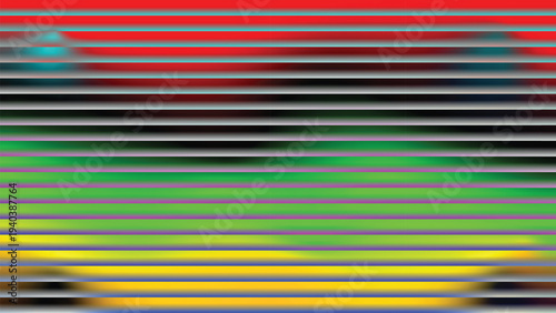Vibrant Horizontal Color Stripes with Blended Gradient Background Effects -Background abstract gradient stripes