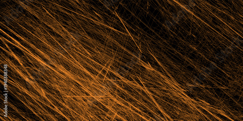 orange black brush Car sticker wrap pattern banner abstract sporty lines black orange color combination grunge brush modern pattern racing motorsport vector design.