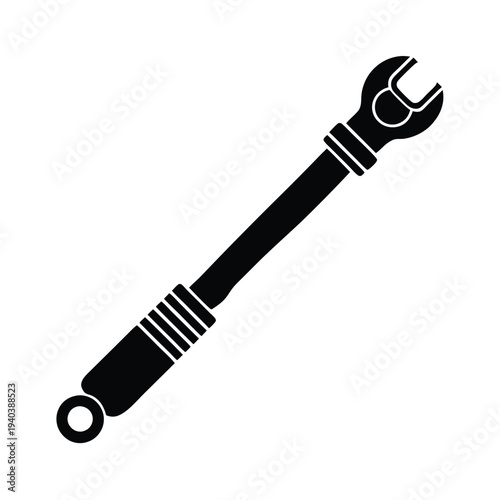 Funnel silhouette liquid transfer workshop tool illustration