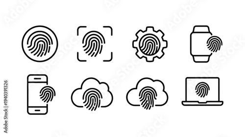 Vector illustration set of a wireless radio network icon design featuring a signal wave symbol and Wi-Fi technology element for a web communication button or computer internet business sign